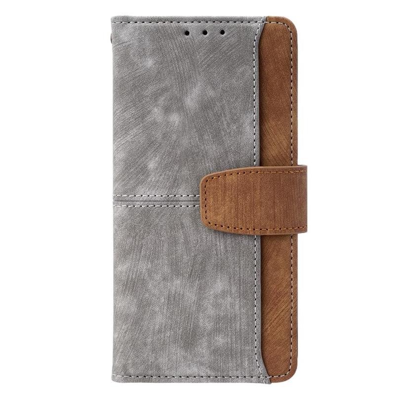 Xiaomi 17 Ultra 5G Dual Color Θήκη  Πορτοφόλι Grey
