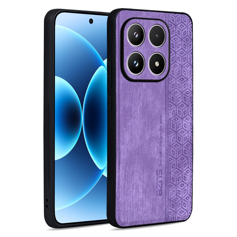 Xiaomi 17 5G AZNS 3D Embossed Σκληρή Θήκη Purple