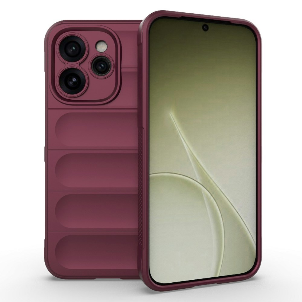 Oppo Reno15 Pro 5G Magic Shield Θήκη Σιλικόνης Wine Red
