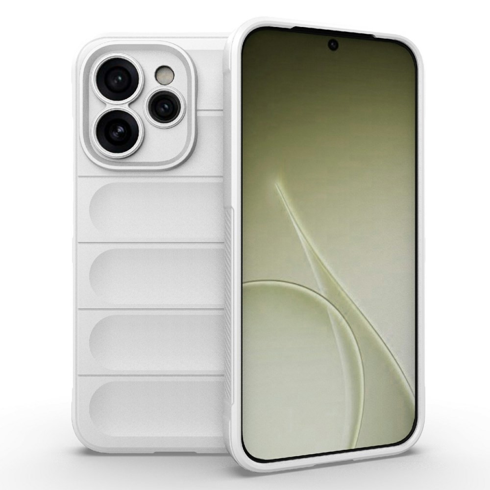 Oppo Reno15 Pro 5G Magic Shield Θήκη Σιλικόνης Ivory White