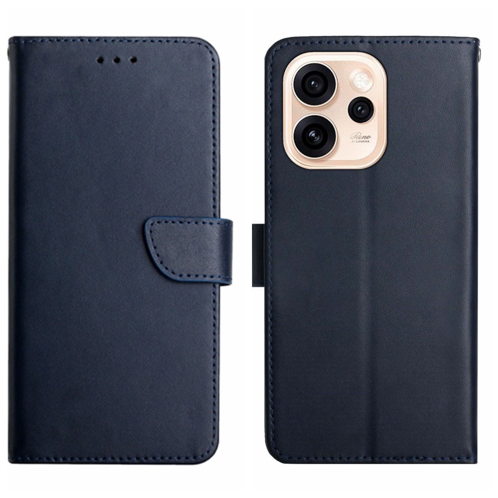 Oppo Reno15 Pro 5G Δερμάτινη Θήκη Πορτοφόλι Blue