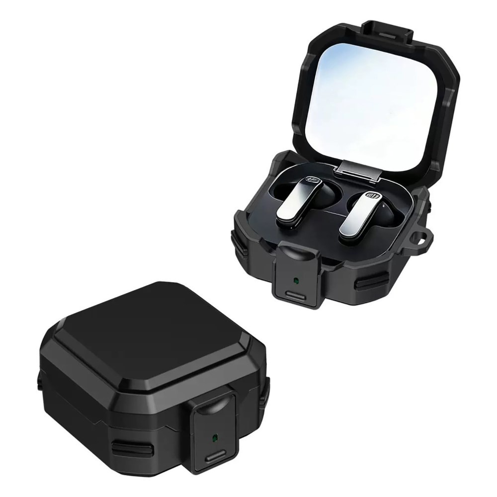 Samsung Galaxy Buds4 / Buds4 Pro Σκληρή Θήκη Black