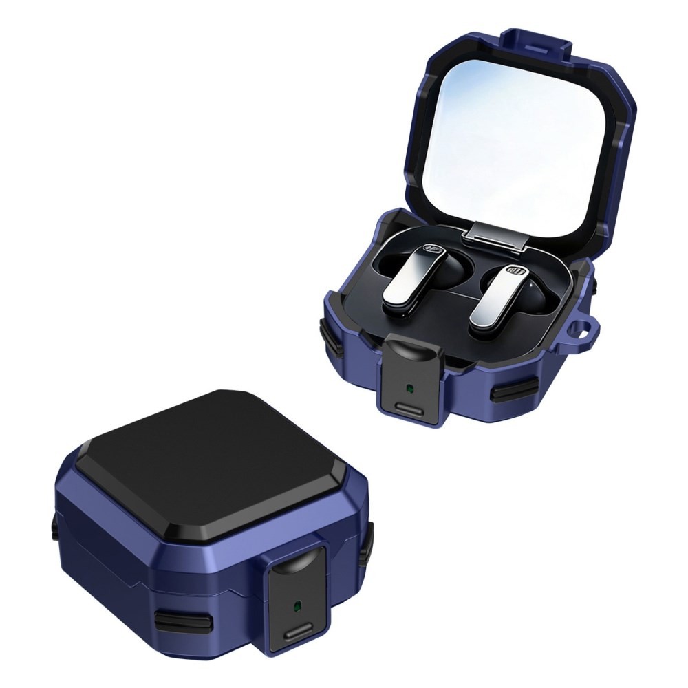 Samsung Galaxy Buds4 / Buds4 Pro Σκληρή Θήκη Black/Blue