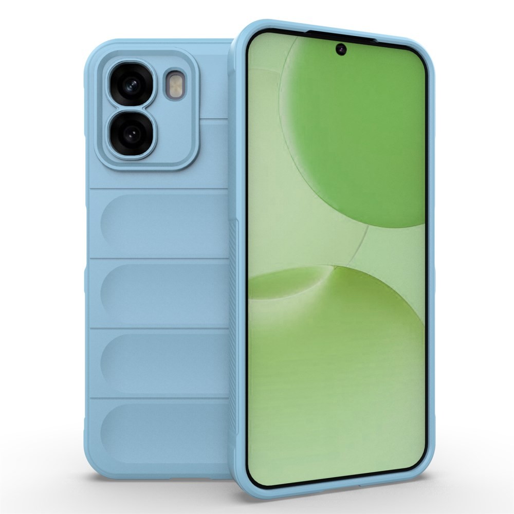Oppo A6x 4G/5G Magic Shield Θήκη Σιλικόνης Baby Blue