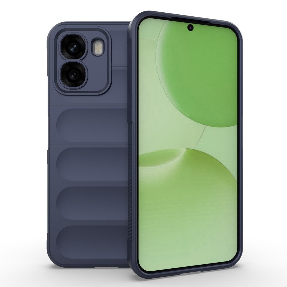 Oppo A6x 4G/5G Magic Shield Θήκη Σιλικόνης Dark Blue
