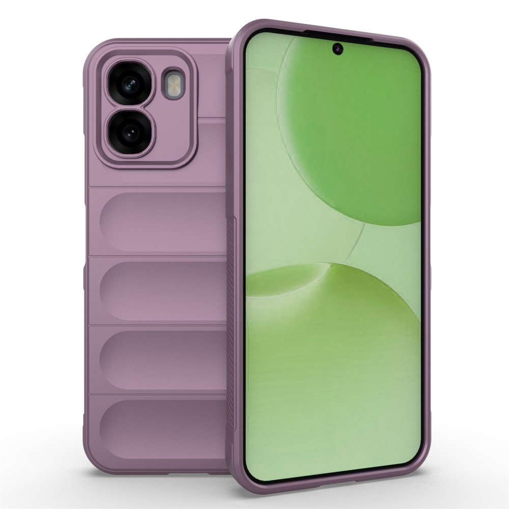 Oppo A6x 4G/5G Magic Shield Θήκη Σιλικόνης Light Purple
