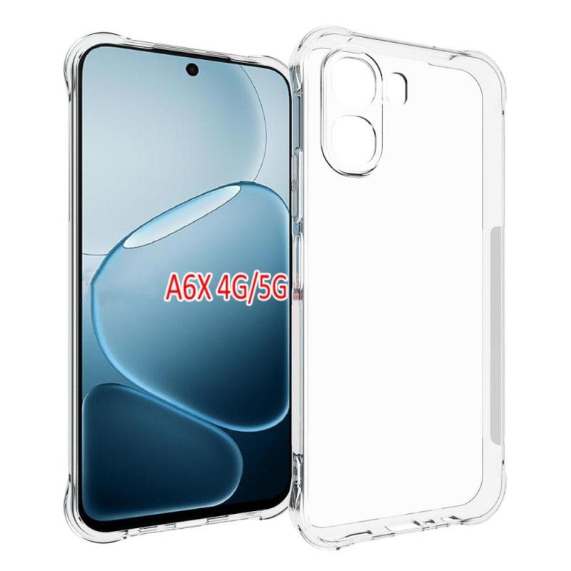 Oppo A6x 4G/5G Buffer Θήκη Σιλικόνης Transparent