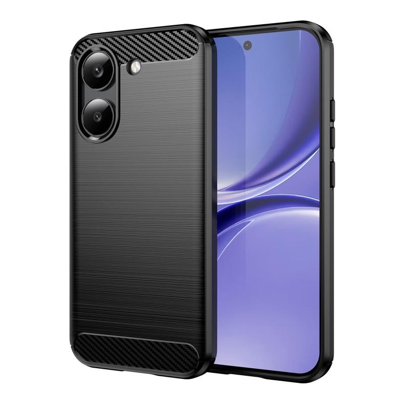 Xiaomi Poco X8 Pro 5G Carbon Fiber Θήκη Σιλικόνης Black