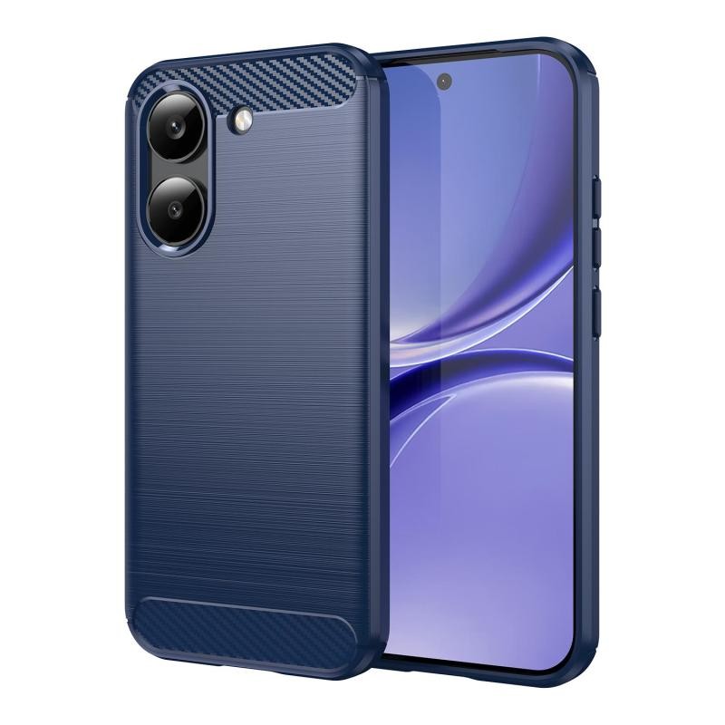Xiaomi Poco X8 Pro 5G Carbon Fiber Θήκη Σιλικόνης Blue