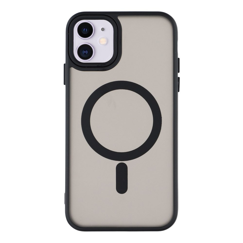 Apple iPhone 11 Magsafe Ημιδιάφανη Σκληρή Θήκη Black