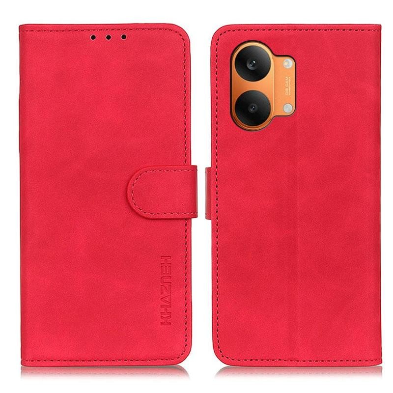 Xiaomi Poco X8 Pro Max 5G KHAZNEH Retro Θήκη Πορτοφόλι Red