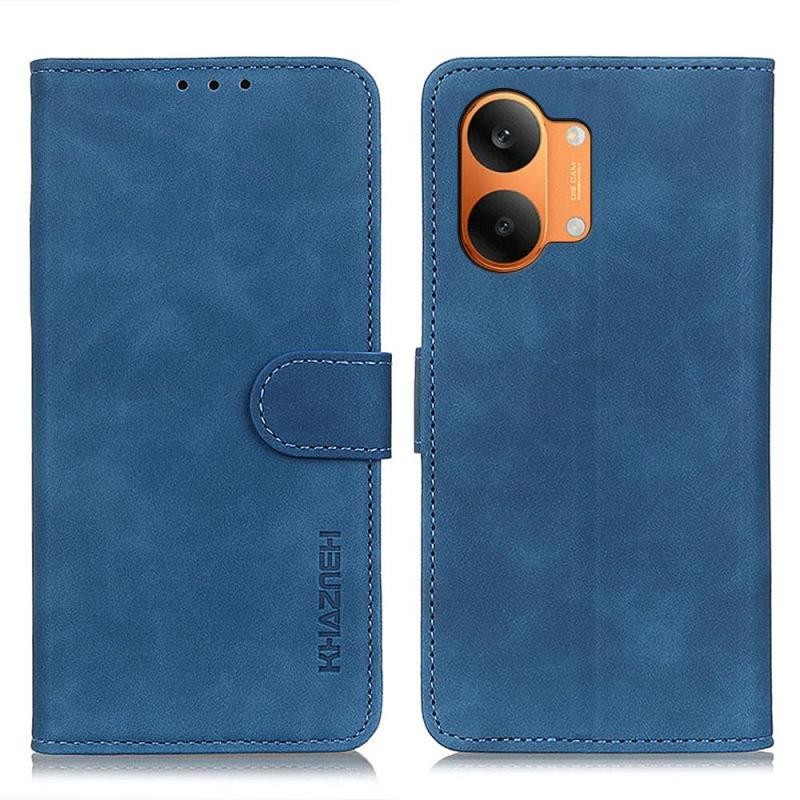 Xiaomi Poco X8 Pro Max 5G KHAZNEH Retro Θήκη Πορτοφόλι Blue