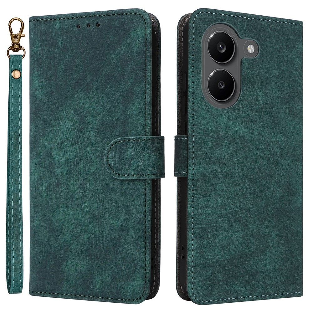 Xiaomi Poco X8 Pro 5G Brush Magnetic Θήκη Πορτοφόλι Green