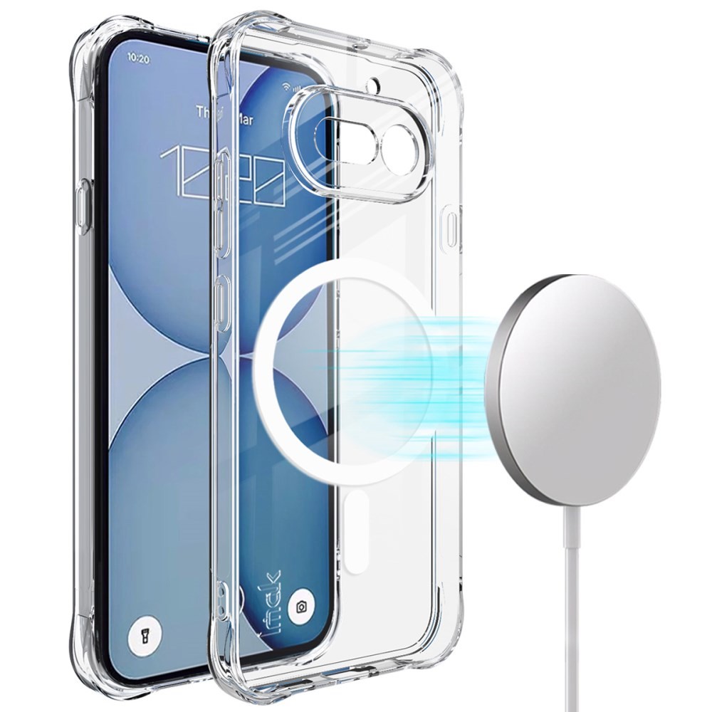Nothing Phone (4a) IMAK Buffer MagSafe Θήκη Σιλικόνης Transparent