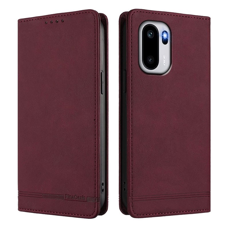 OnePlus 15R 5G RC23 Θήκη Βιβλίο Wine Red