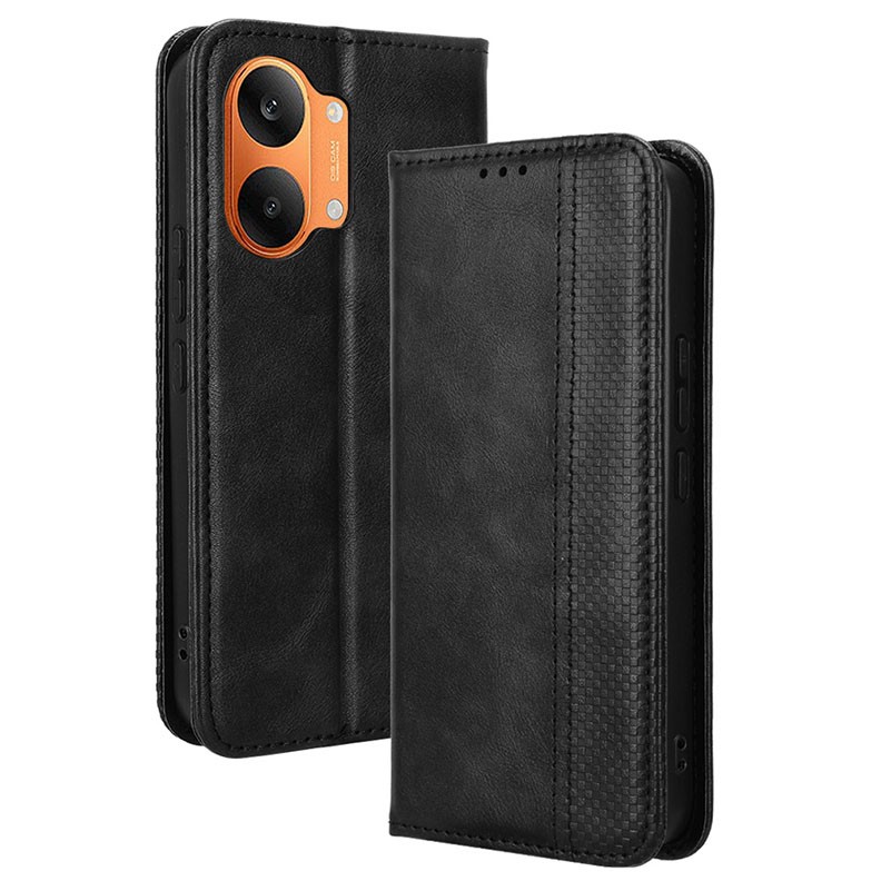 Xiaomi Poco X8 Pro Max 5G Retro Θήκη Βιβλίο Black