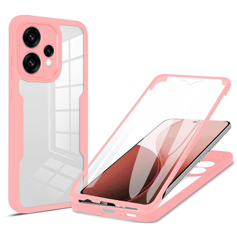 Oppo Reno15 5G 360 Degrees Coverage Σκληρή Θήκη Pink