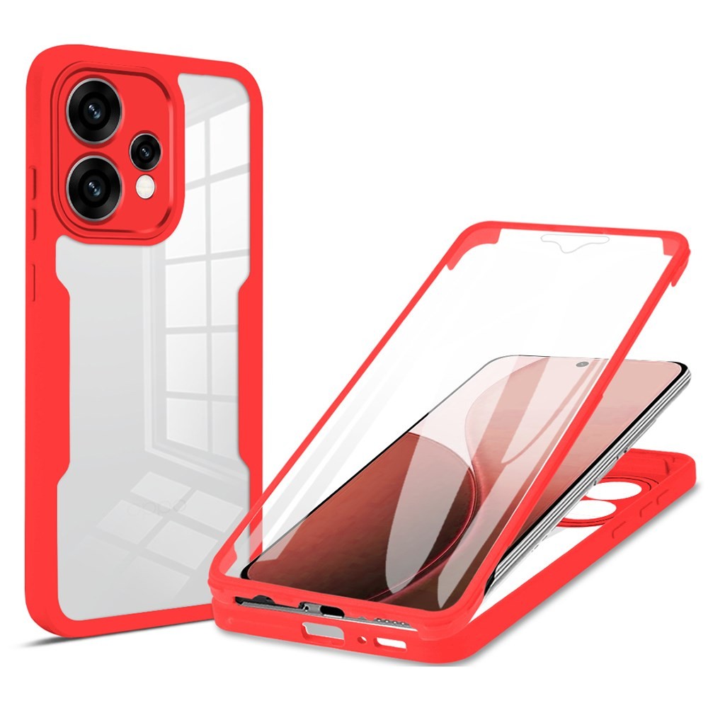 Oppo Reno15 5G 360 Degrees Coverage Σκληρή Θήκη Red