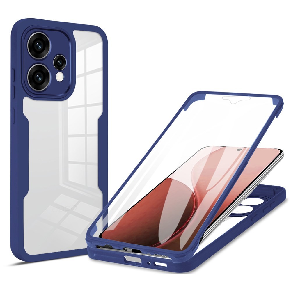 Oppo Reno15 5G 360 Degrees Coverage Σκληρή Θήκη Blue
