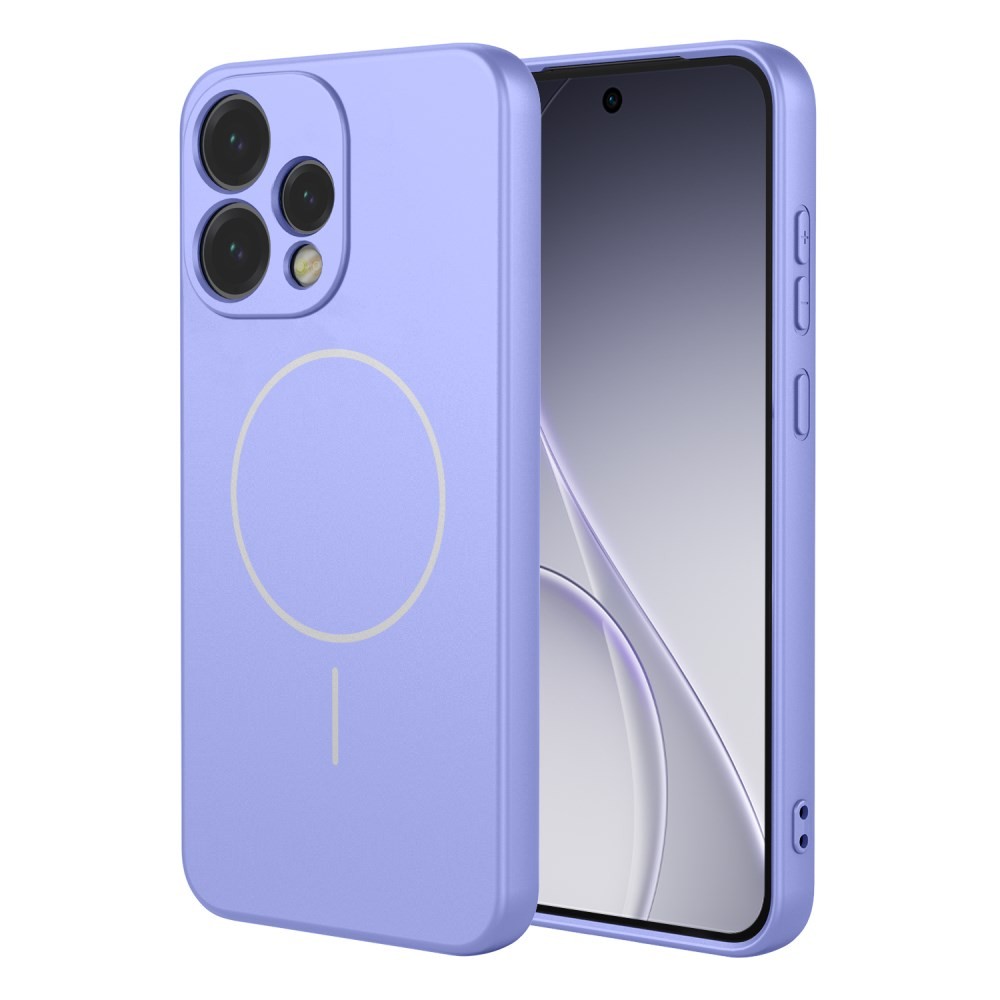 Oppo Reno15 5G Liquid Silicone Magsafe Θήκη Σιλικόνης Purple