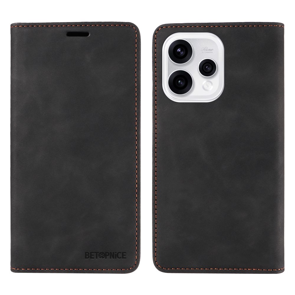 Oppo Reno15 5G BETOPNICE 003 Θήκη Βιβλίο Black