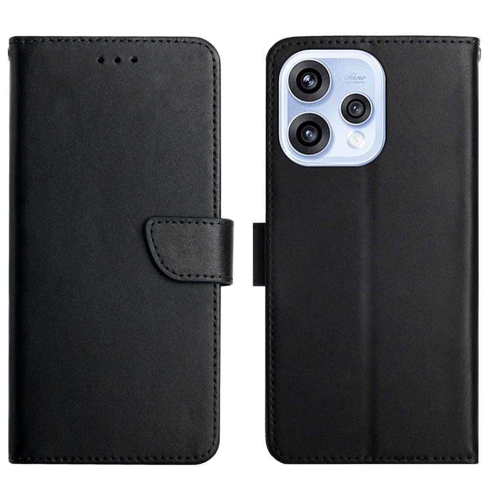 Oppo Reno15 5G Δερμάτινη Θήκη Πορτοφόλι Black