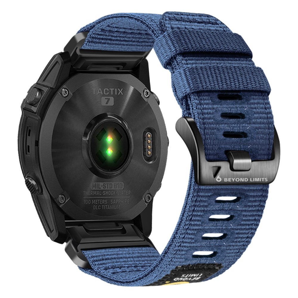 Garmin Fenix 8 Pro AMOLED/Fenix 8/Fenix E - 47mm Λουράκι απο Nylon Blue
