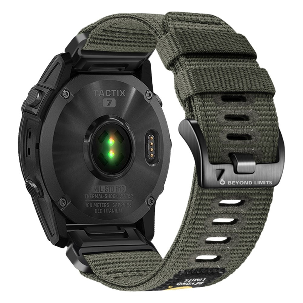 Garmin Fenix 8 Pro AMOLED/Fenix 8/Fenix E - 47mm Λουράκι απο Nylon Army Green