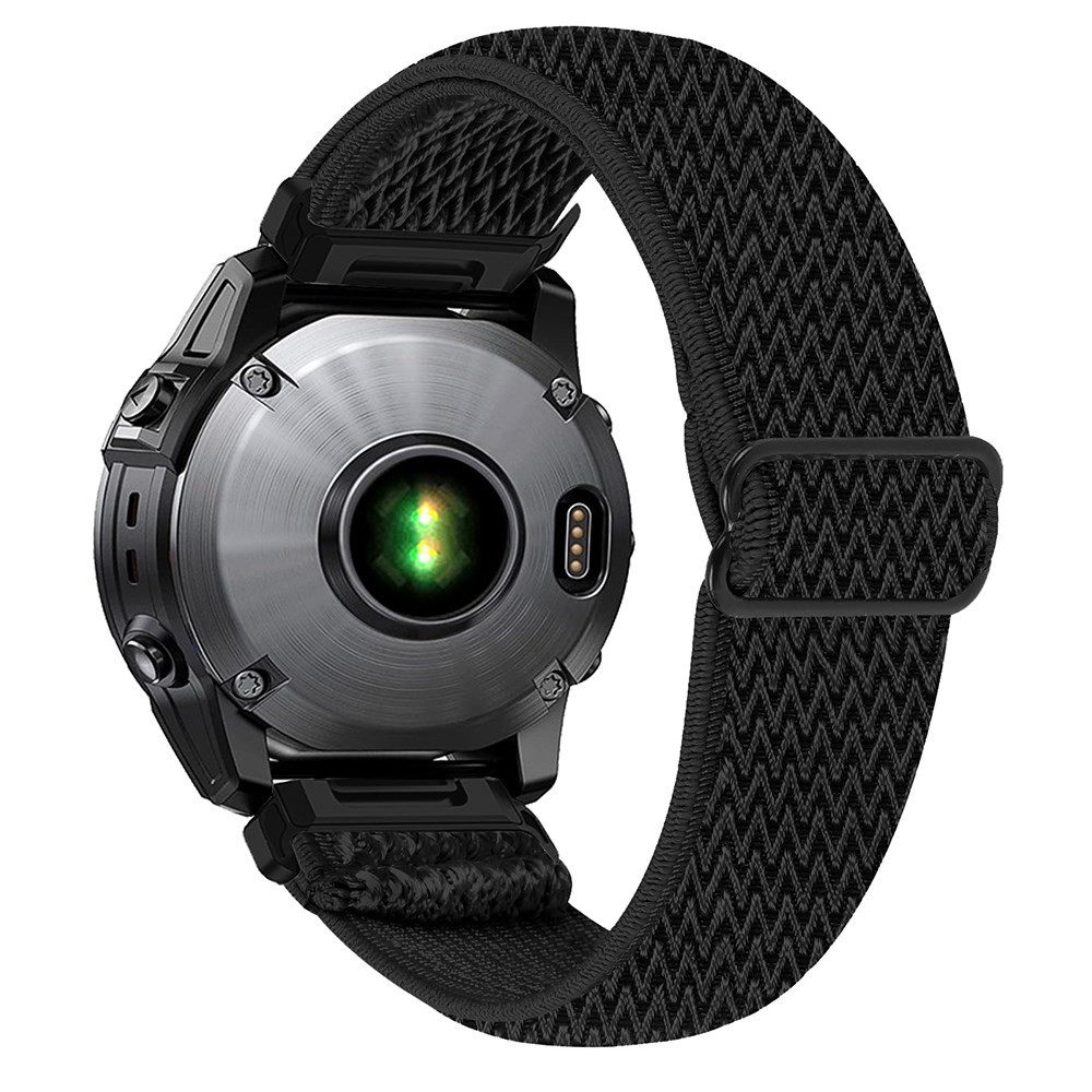 Garmin Fenix 8 Pro AMOLED/Fenix 8/Fenix E - 47mm Λουράκι απο Nylon με κυματιστό σχέδιο Black