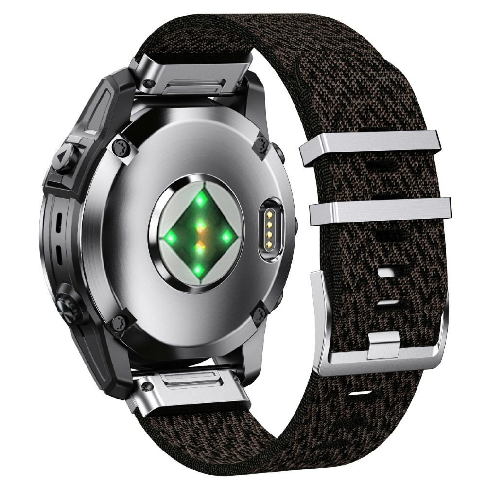 Garmin Fenix 8 Pro AMOLED/Fenix 8/Fenix E - 47mm Λουράκι απο Nylon Camouflage Black
