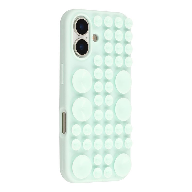Apple iPhone 17 Suction Cup Θήκη Σιλικόνης Mint Green