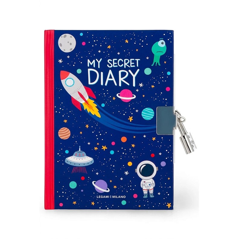 Legami  Σημειωματάριο My Secret Diary με Κλειδαριά Space