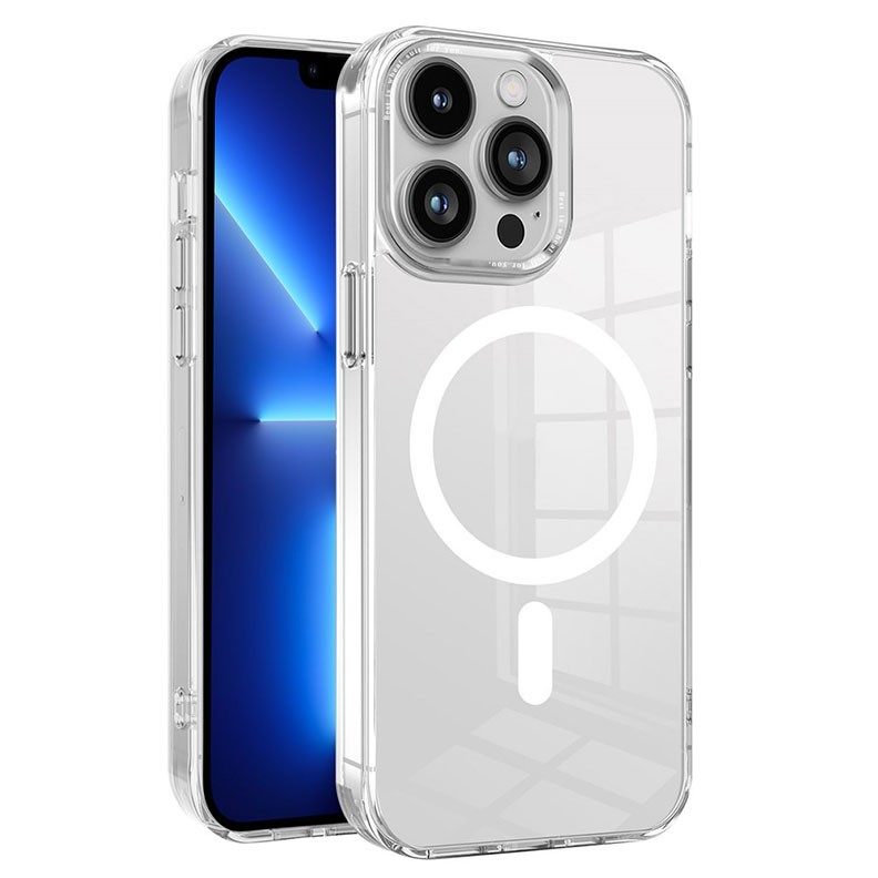 Apple iPhone 13 Pro Max Ice Color MagSafe Σκληρή Θήκη Transparent
