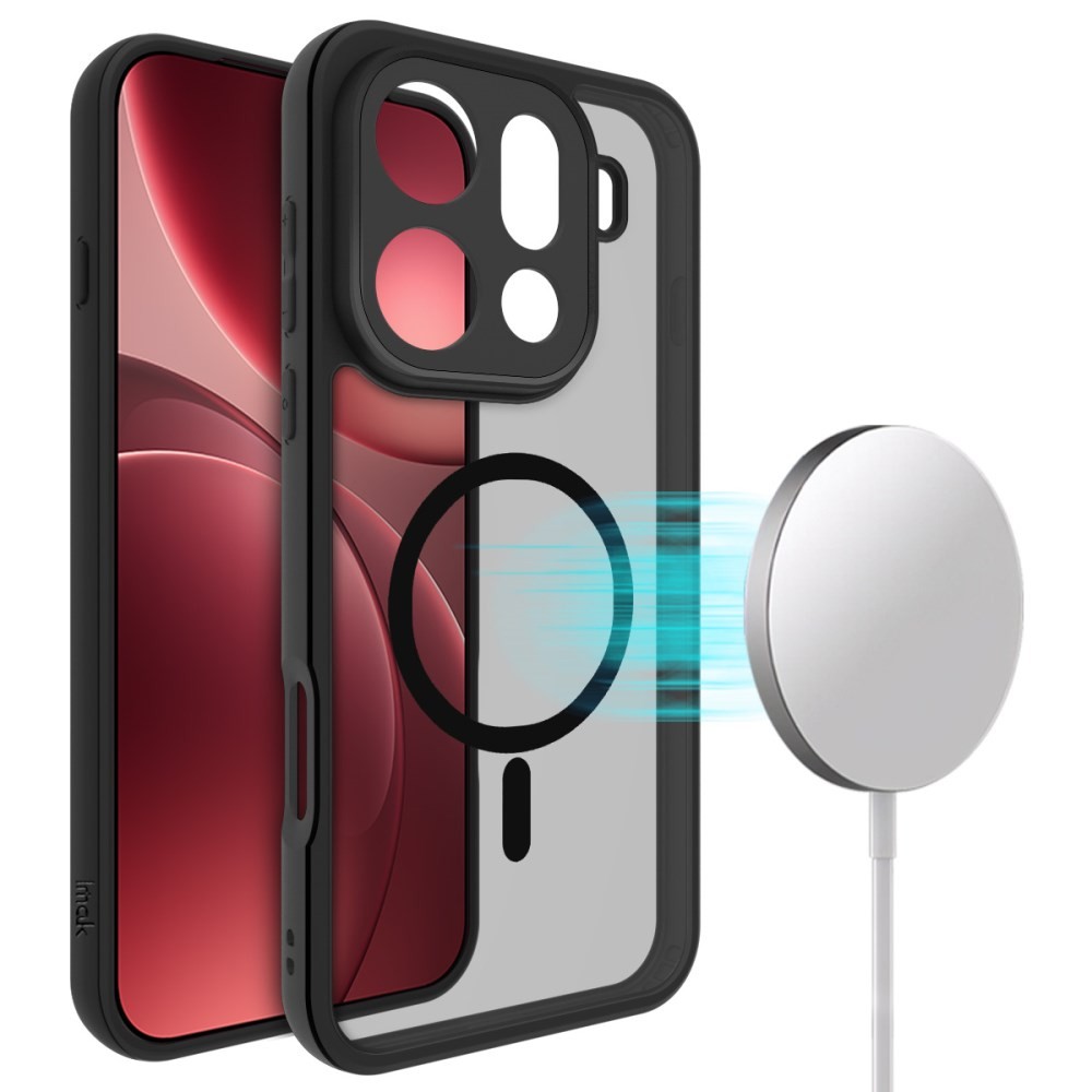 Oppo Find X9 Pro 5G IMAK UX-9B Series Clear MagSafe Σκληρή Θήκη Transparent Black