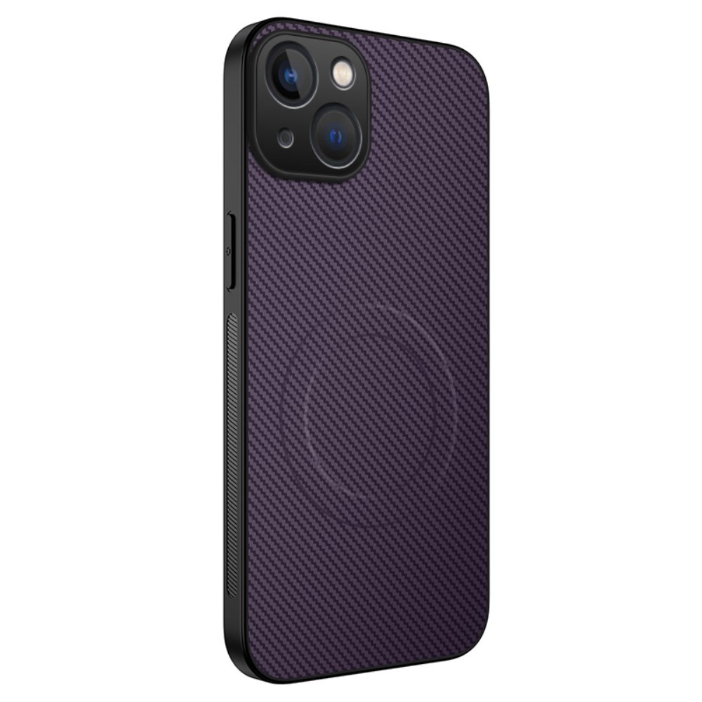 Apple iPhone 15 TQ Series MagSafe Σκληρή Θήκη Purple