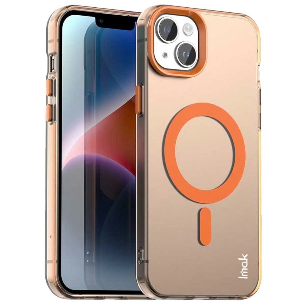 Apple iPhone 15 IMAK Candy Series Magsafe Σκληρή Θήκη Orange