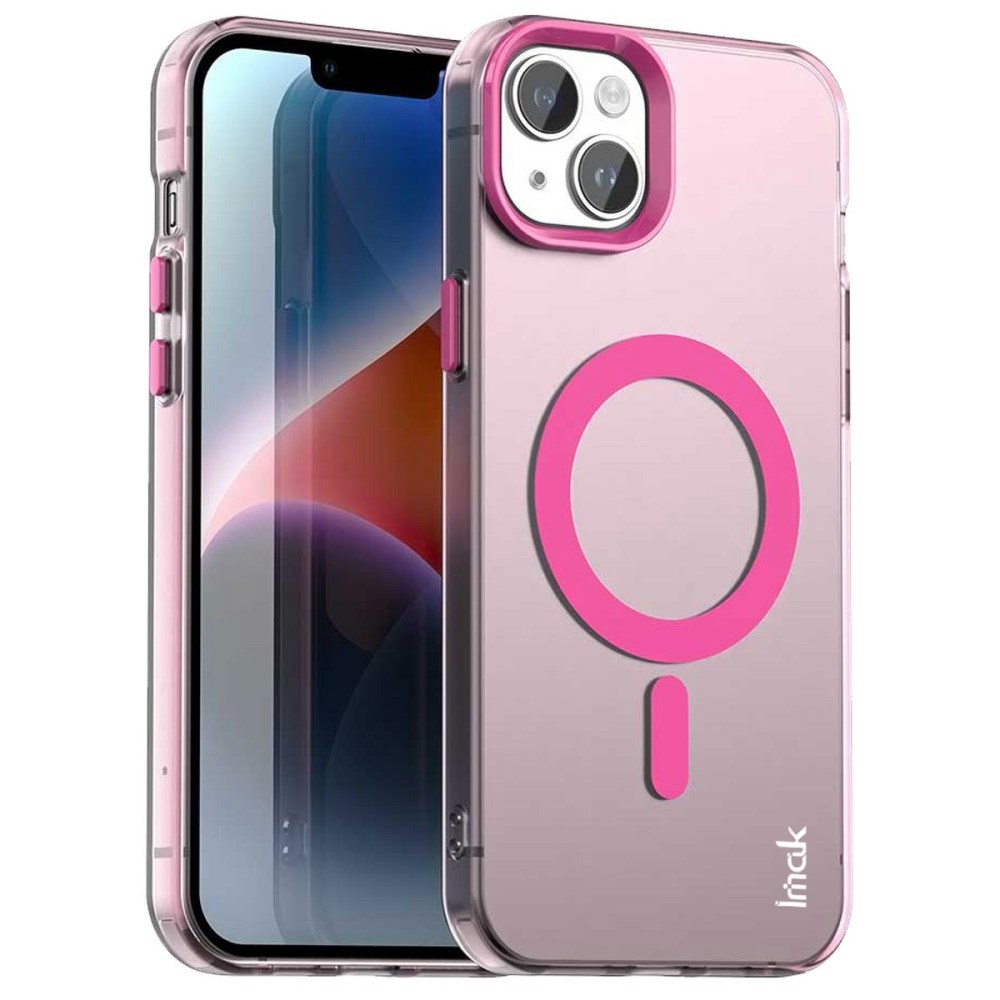 Apple iPhone 15 IMAK Candy Series Magsafe Σκληρή Θήκη Pink