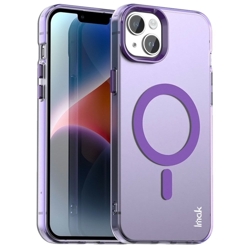 Apple iPhone 15 IMAK Candy Series Magsafe Σκληρή Θήκη Purple