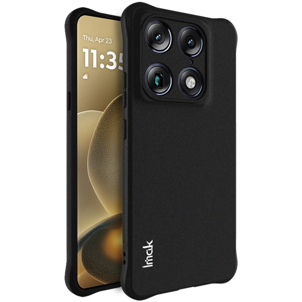 Motorola Signature 5G IMAK TPU Θήκη Σιλικόνης Matte Black