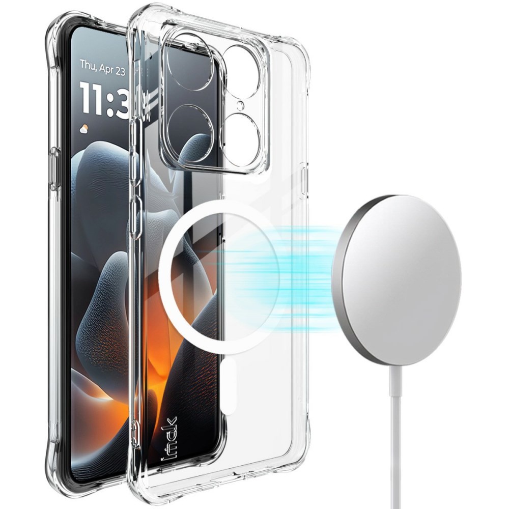 Motorola Signature 5G IMAK Buffer MagSafe Θήκη Σιλικόνης Transparent
