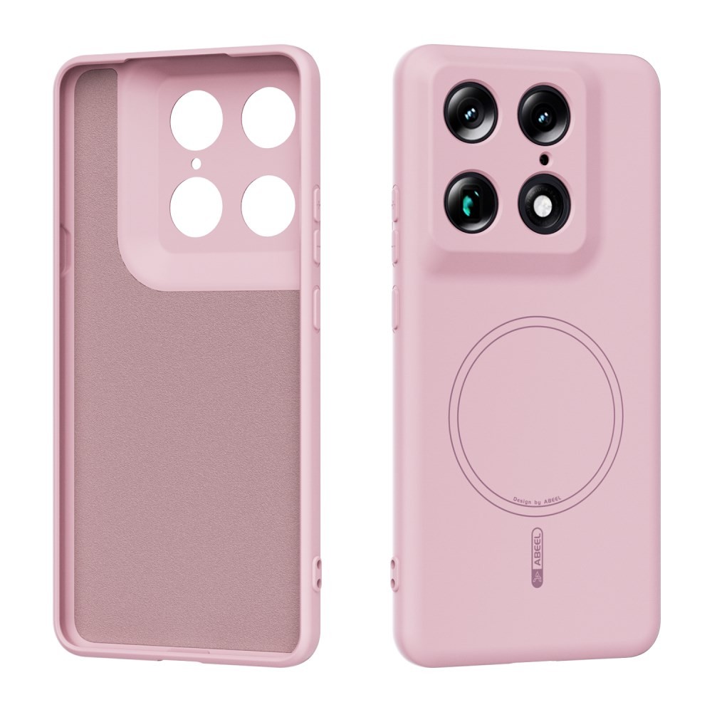 Motorola Signature 5G ABEEL Liquid Silicone Magsafe Θήκη Σιλικόνης Pink