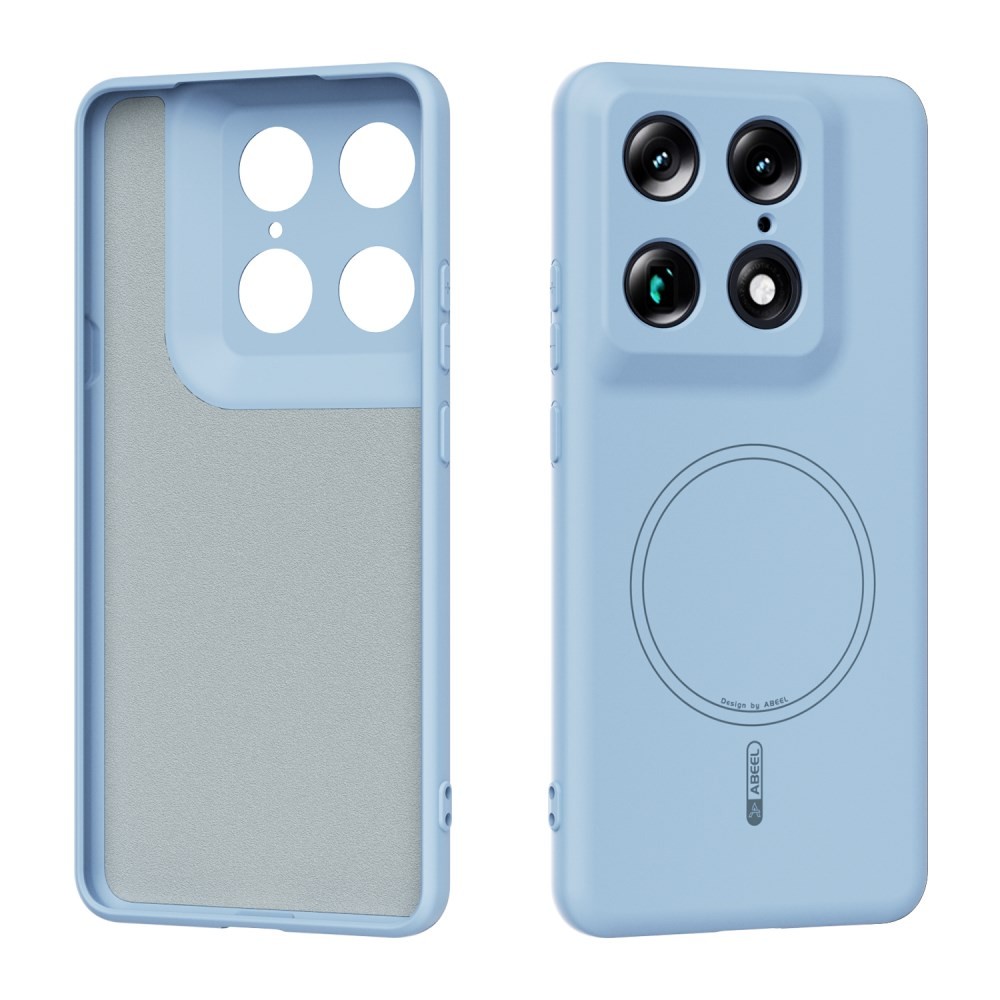 Motorola Signature 5G ABEEL Liquid Silicone Magsafe Θήκη Σιλικόνης Sky Blue