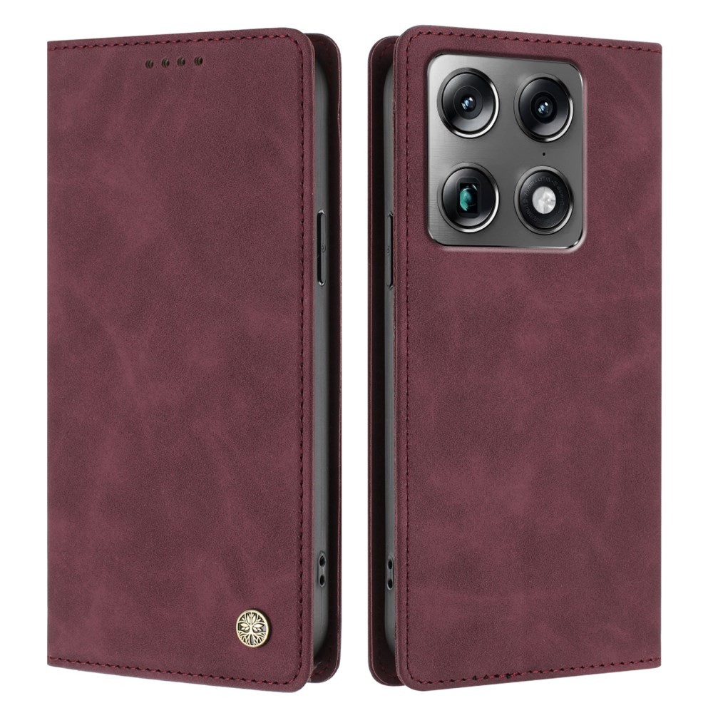 Motorola Signature 5G Roots Θήκη Βιβλίο Wine Red