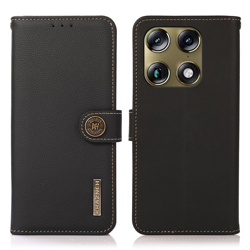 Motorola Signature 5G KHAZNEH Δερμάτινη Θήκη Πορτοφόλι Black