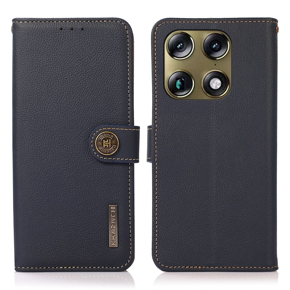 Motorola Signature 5G KHAZNEH Δερμάτινη Θήκη Πορτοφόλι Blue