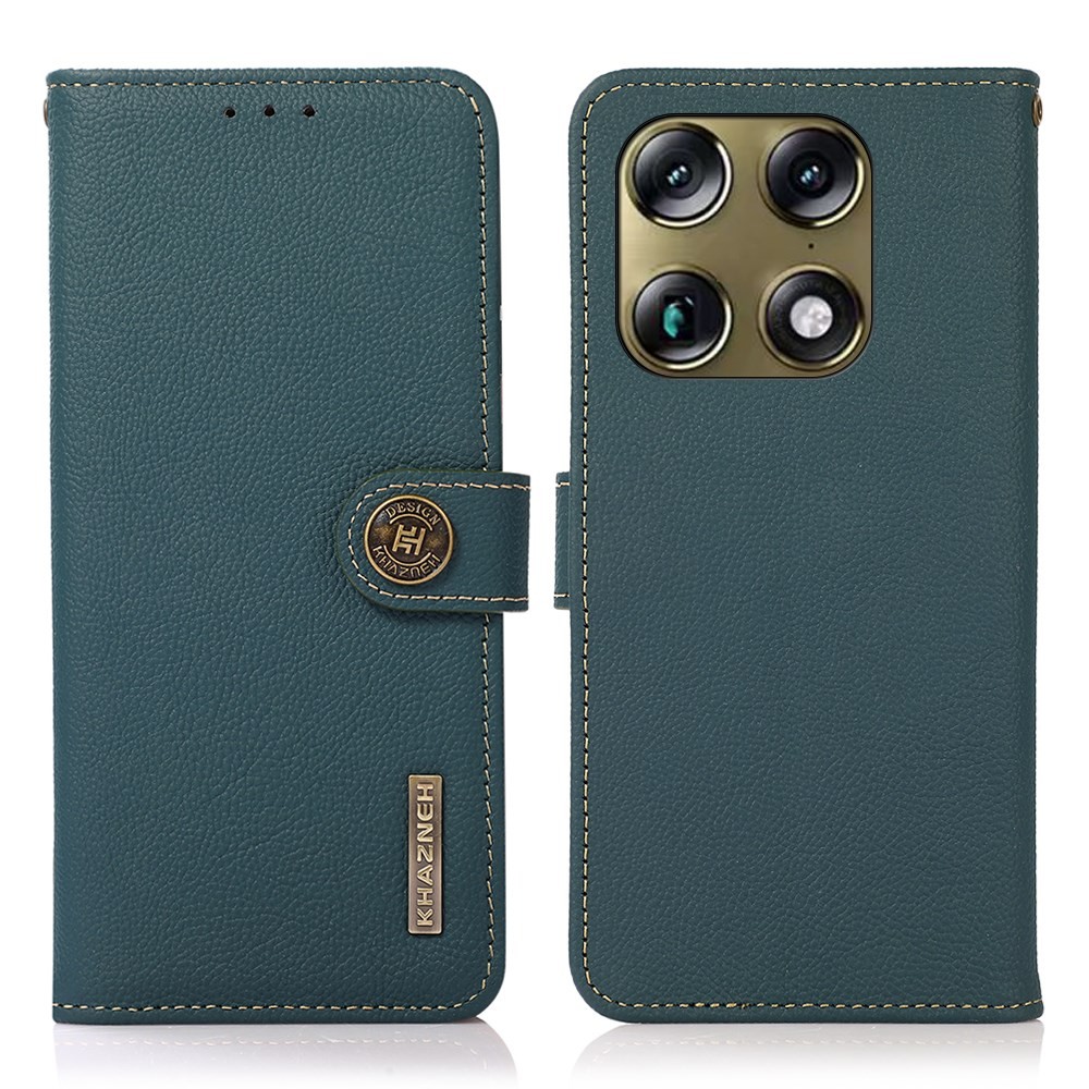 Motorola Signature 5G KHAZNEH Δερμάτινη Θήκη Πορτοφόλι Green