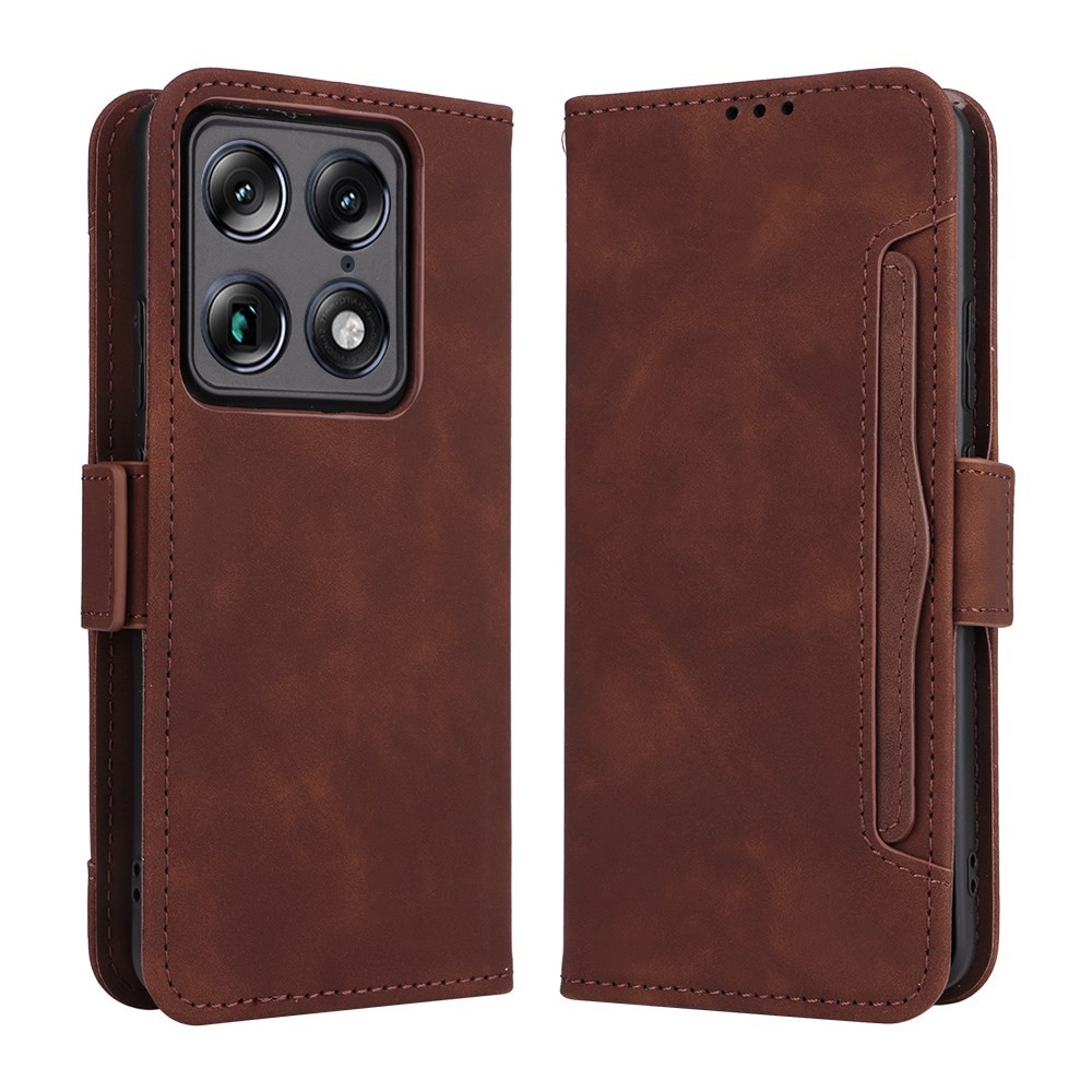 Motorola Signature 5G Multiple Cards Θήκη Πορτοφόλι Brown