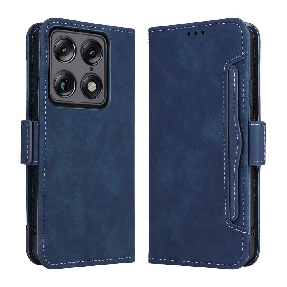 Motorola Signature 5G Multiple Cards Θήκη Πορτοφόλι Blue
