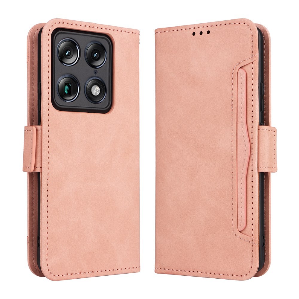 Motorola Signature 5G Multiple Cards Θήκη Πορτοφόλι Pink