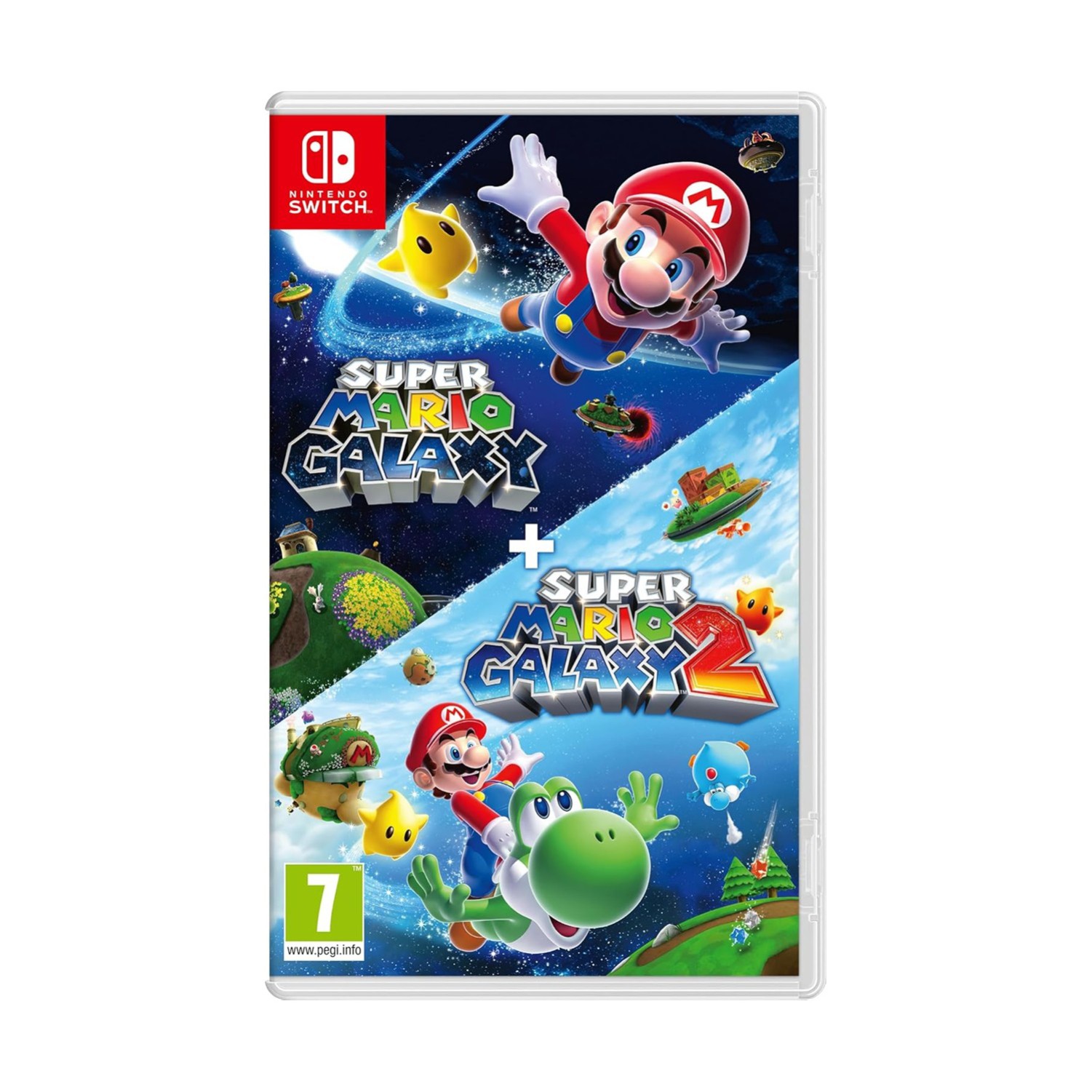   Super Mario Galaxy 1 + Super Mario Galaxy 2 Switch Game 